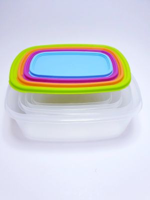 Кутия за храна с капак - 4 различни размера