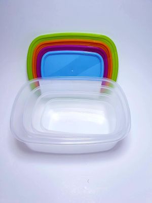 Кутия за храна с капак - 4 различни размера