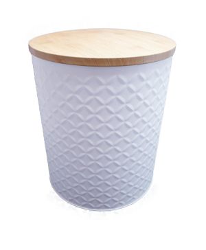 Кутия за съхранение - метална - бяла