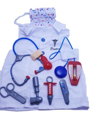 Детски лекарски комплект с престилка