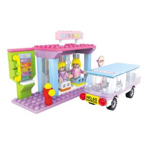 Конструктор - автобусна спирка - 125 части