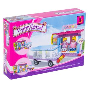 Конструктор - автобусна спирка - 125 части