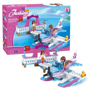 Конструктор - Fashion Girls - хидроплан - 161 части