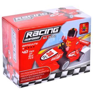Конструктор - състезателен автомобил - 40 части