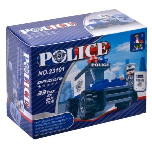 Конструктор - полицейски джип - 33 части