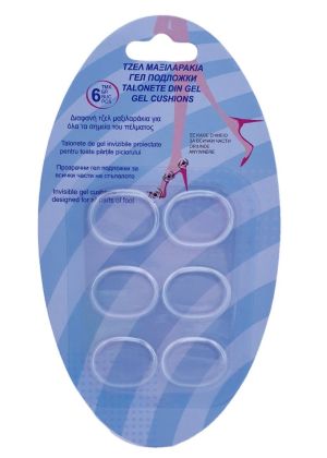 Прозрачни гел подложки - 6 бр.