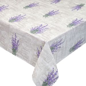 Мушама за маса - еднократна - лавандула - 137 х 180 см.
