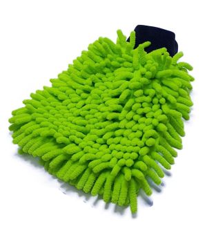 Почистваща ръкавица за автомобил - микрофибърна