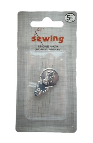 Игли за шиене - 4 бр. + вдевачка
