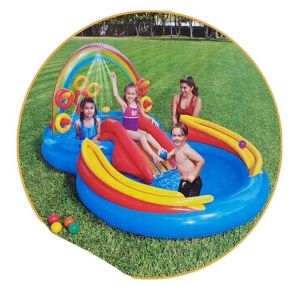 Басейн - детски - шадраван - пързалка