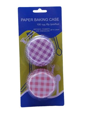 Форми за мъфини - каре - 100 бр.