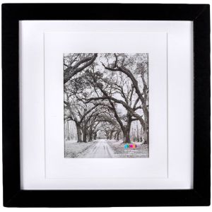 Фоторамка - дървена - черна - 47 х 47 см.