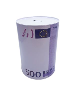 Детска касичка - 500 евро - метална - голяма