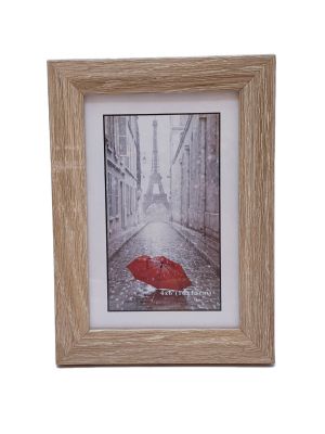 Рамка за снимка - дървена - със стойка - 10 x 15 см.