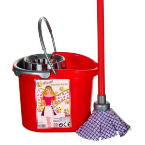 Детски моп за почистване с кофа