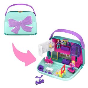 Къща за кукли - с фигурки - 20 x 7 x 31 см.