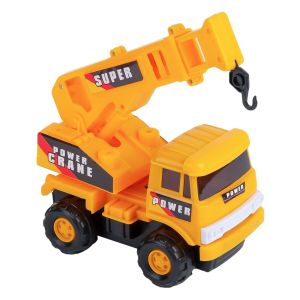 Камион - с кран - жълт