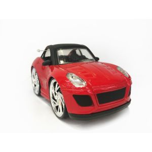 Лек автомобил - Mazda - червен - със звук и светлина