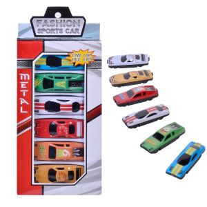Спортни автомобили - 7.5 см. - 6 бр.