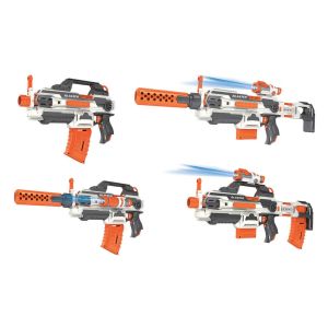 Сглобяем бластер - със светлини + 30 патрона от пяна