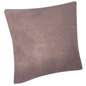 Калъфка за декоративна възглавница - сива - кадифе - 45 х 45 см.
