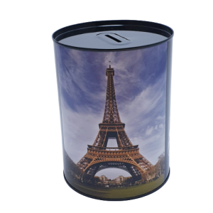 Детска касичка - PARIS - метална