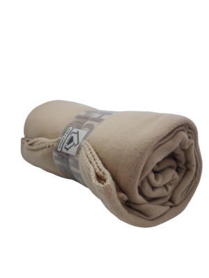 Кувертюра за диван - светло бежова - 220 х 240 см.