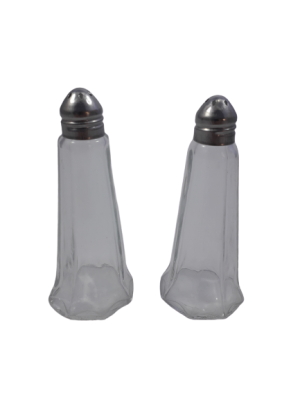 Солница / пиперница - стъклена - 2 бр.