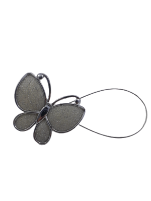 Декоративен аксесоар за пердета и завеси - пеперуда - магнит