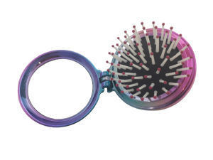 Четка за коса - с огледало - Rainbow 