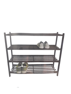 Етажерка за обувки - дървена - 4 нива - 67 x 26 х 74 см.