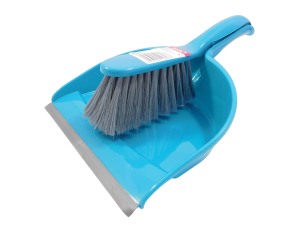 Четка и лопатка за маса - сини
