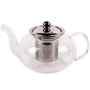 Кана за чай AVEC - стъклена - с цедка - 600 мл.