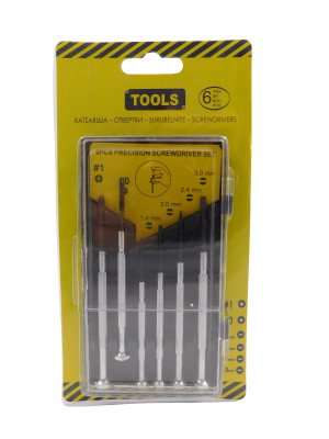 Мини отвертки - 6 бр.