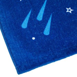 Детска памучна плажна кърпа Space Blue 70 x 140 см.