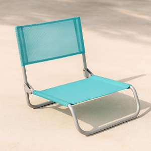 Плажен стол - Сгъваем - Тюркоазен - 45 x 47 x 49 см.