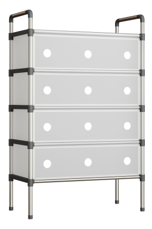 Шкаф за обувки на 4 нива - 60 x 28 x 90 см.