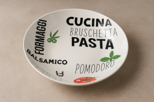 Чиния за спагети - 20 x 4,8 см.