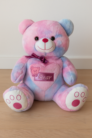 Плюшено мече за Свети Валентин - 43 x 35 x 45 см.