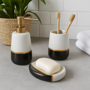 Комплект аксесоари за баня - 3 бр.