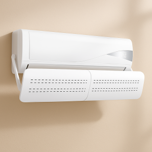 Универсален дефлектор за климатик - Бял