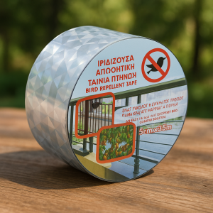 Лента против птици - 35 метра x 5 см.