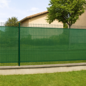 Платно за ограда - Зелено - 1 x 9 метра