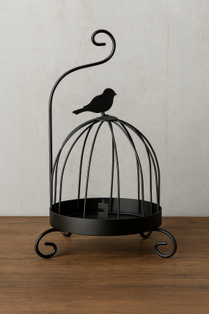 Метална Поставка за Спирали против Комари - Клетка за Птици - 14 x 28 см.