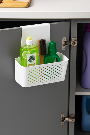 Органайзер за Кухненски Шкаф, Бял, 23.5 x 12.5 x 24.5 см.