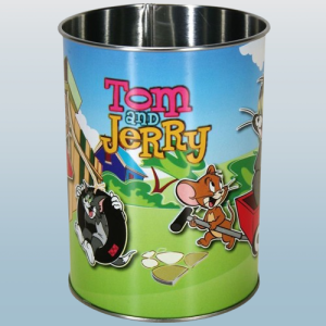 Метален моливник - Том и Джери