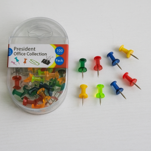 Разноцветни пинчета за коркова дъска