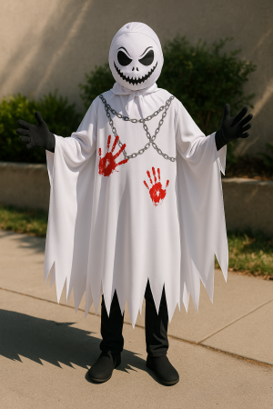 Детски Хелоуин Костюм - Призрак - Различни размери