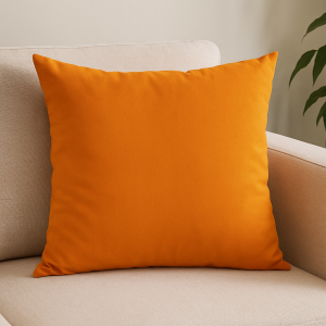 Декоративна възглавница - Оранжева - 40 x 16 x 40 см.