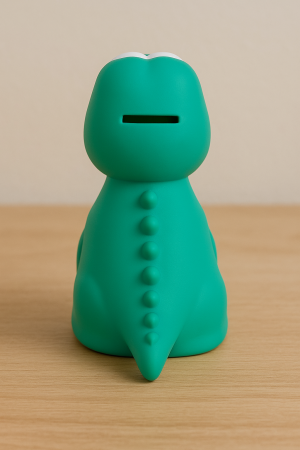 Касичка Динозавър - Пластмаса - 11 x 19 x 19 см.